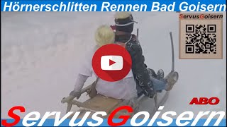 preview picture of video '#01 Fasching Hörnerschlitten Rennen Bad Goisern 2015 *'