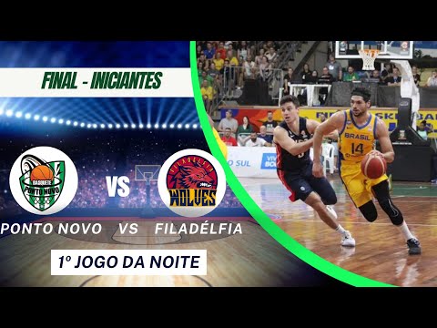 LIVE - Ponto Novo vs Filadélfia | Campeonato Regional Ponto Novo de Basquete