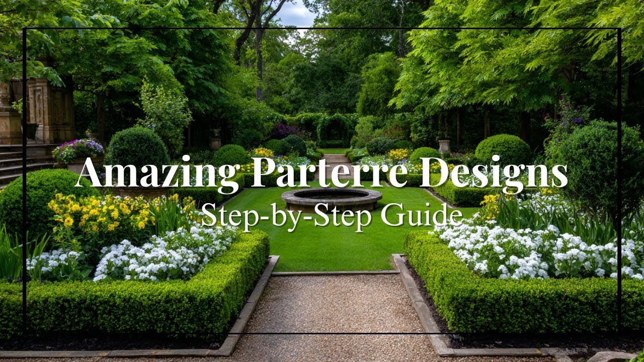 Amazing French Parterre Garden Ideas to Add Classic Elegance and Grand Style to Your Yard!