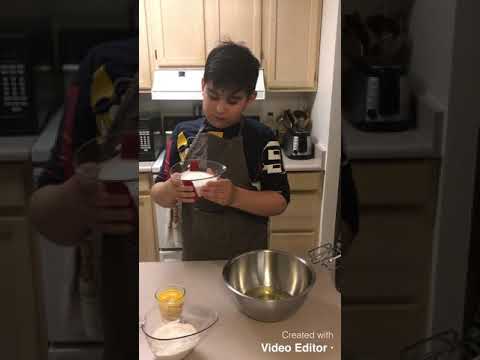 Easy European sponge cake