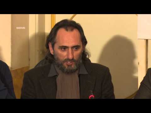 Mensur Safciu on occasion of 'Romeo and Juliet' play hosted by Sarajevo National Theatre