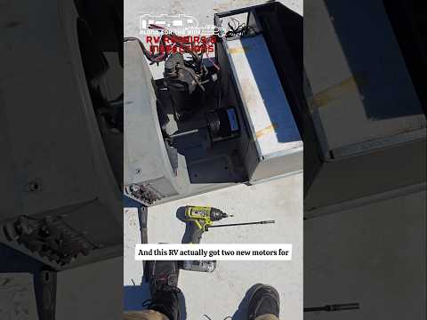 Coleman Air Conditioner Motor Installation #rv #automobile #diy #nrvta #work #money #like #subscribe