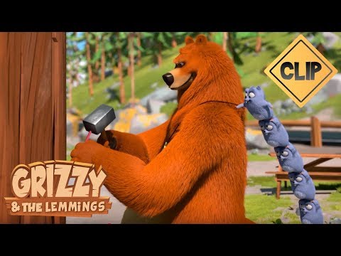 Grizzy s'est mis à la sculpture - Grizzy & les Lemmings