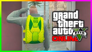 GTA 5 Unlocking The "High Flyer" Exclusive Parachute in GTA 5 Online! (GTA V Flight School DLC)