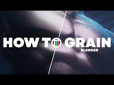 How to Add Grain in Blender