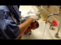 Mason S First Bath