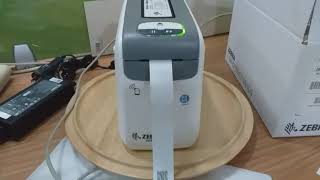 รีวิว สาธิต ทดสอบ Zebra ZD510 HC Wristband Printer เครื่องพิมพ์สายรัดข้อมือ ติดต่อ 024761146