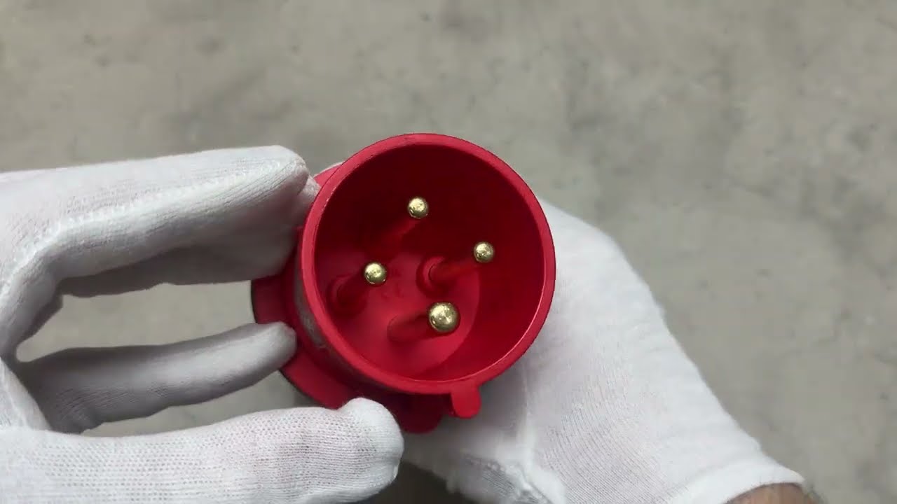 Вилка переносная 380V 4х32A полиамид IP44 Bemis BC1-3504-2011