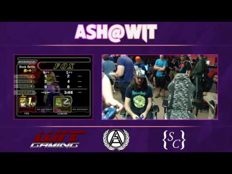 Fizz (Fox) vs StellarNinja (Falcon) - ASH@WIT #103 Melee Bracket