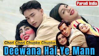 Download lagu Deewana Hai Ye Mann ~ Chori Chori Chupke Chupke || Parodi India Comedy ~ By U Production mp3
