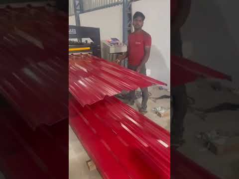 Mild steel roof forming machine, production capacity: upto 1...