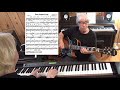 Royal Garden Blues - Jazz guitar & piano cover ( Clarence & Spencer Williams )