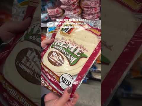 Healthy Tortillas Recommendations for weight loss #nutritionistapproved #weightlossfood #weightloss