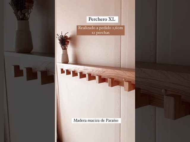 Vídeo relacionado con Geugecy Madera Infantil Con 4 Ganchos, Colgador Animal de Pared, Percha Decorativa Para Habitaciones Infantiles 40x7cm