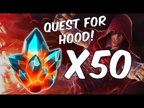50x Premium Hero Crystal Opening - Quest For Hood! - Marvel Contest Of Champions