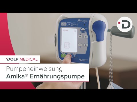 Amika Ernährungspumpe: Bedienung und Alarme I DOLPEDIA