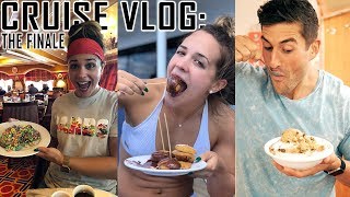 Carnival Valor Cruise Vlog - Day Five - Final Full Day of Eating - Dessert - Cheat Meals - THE END