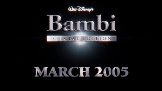 Bambi - 2005 Platinum Edition DVD Trailer #1