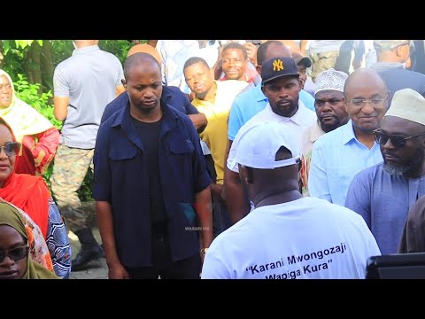 DKT. MWINYI ALIVYOPANGA FOLENI KUPIGA KURA LEO ZANZIBAR