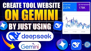 How to Create Any Tool Website Using DeepSeek Ai And Gemini Api Key