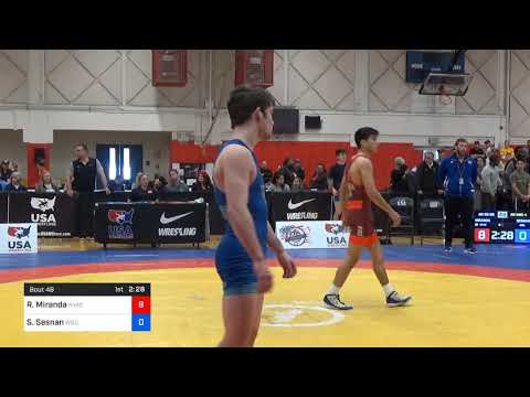 GR/GR 55 KG - RR4 - Randon Miranda (NYAC) Vs. Sean Sesnan (WBU)