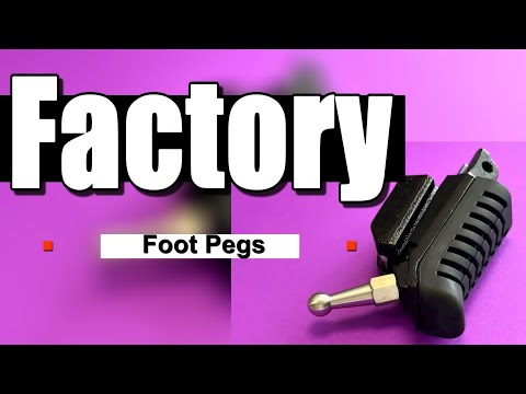 motorcycle foot pegs manufacturer, custom motorcycle foot pegs aluminum for sale, footrest