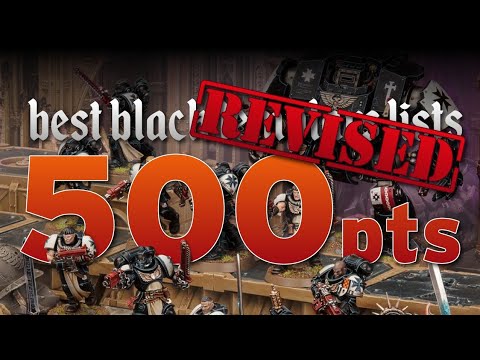 REVISED! How to Start Black Templars - 500 Points