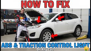 How to Fix ABS and Traction Control Light on Any Car