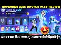 November 2025 Booyah Pass Review Free Fire Max Ob51 Update