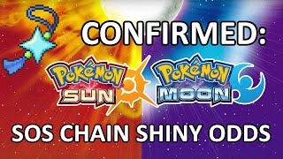 Pokemon Sun and Moon: SOS Chaining Shiny Odds Confirmed!
