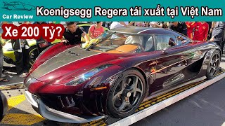 Koenigsegg Regera 200 tỷ tại Xuất tại Việt Nam cùng dàn xe vài trăm tỷ tắm nắng Nha Trang