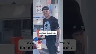 Lazza ed Emis Killa dal benzinaio  #meme #lazza #emiskilla #music #trap #fyp #fan #funny #rap #cars