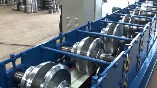 Water gutter roll forming machine, seamless gutter machine for sale