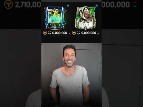 Buffon Chooses the Best Goalkeepers 🔥 #fcmobile #fifamobile