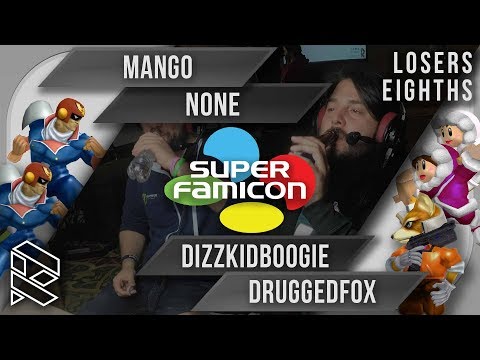 Super Famicon '17 - mang0 & n0ne vs DizzkidBoogie & Druggedfox - Losers Eighths