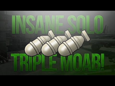 *SOLO* (6:24) Triple MOAB on Terminal w/ ACR! Insane Triple MOAB! (CoD Mw3)