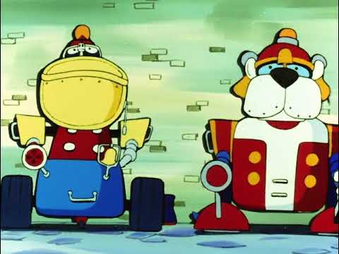 Yattaman  il lancio dei dadi per scegliere il robot