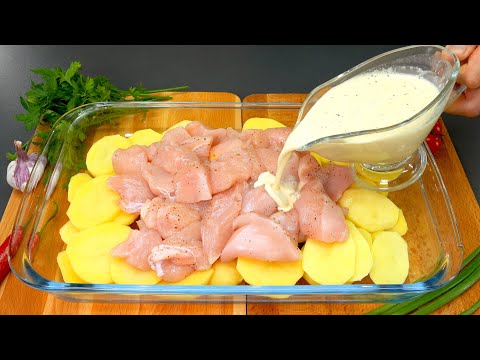 If you have chicken breast and potatoes, make this incredibly delicious recipe! 😋 TOP 3