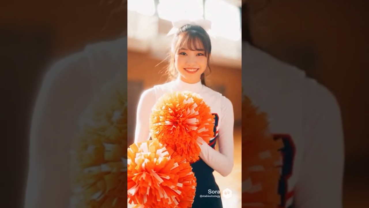 こんな女の子に応援してもらいたい🥰 #可愛い #shorts