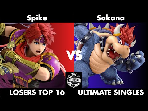 4o4 Smash Night 30 - Kuma| Spike (Roy) vs Sakana (Bowser) - Losers Top 16