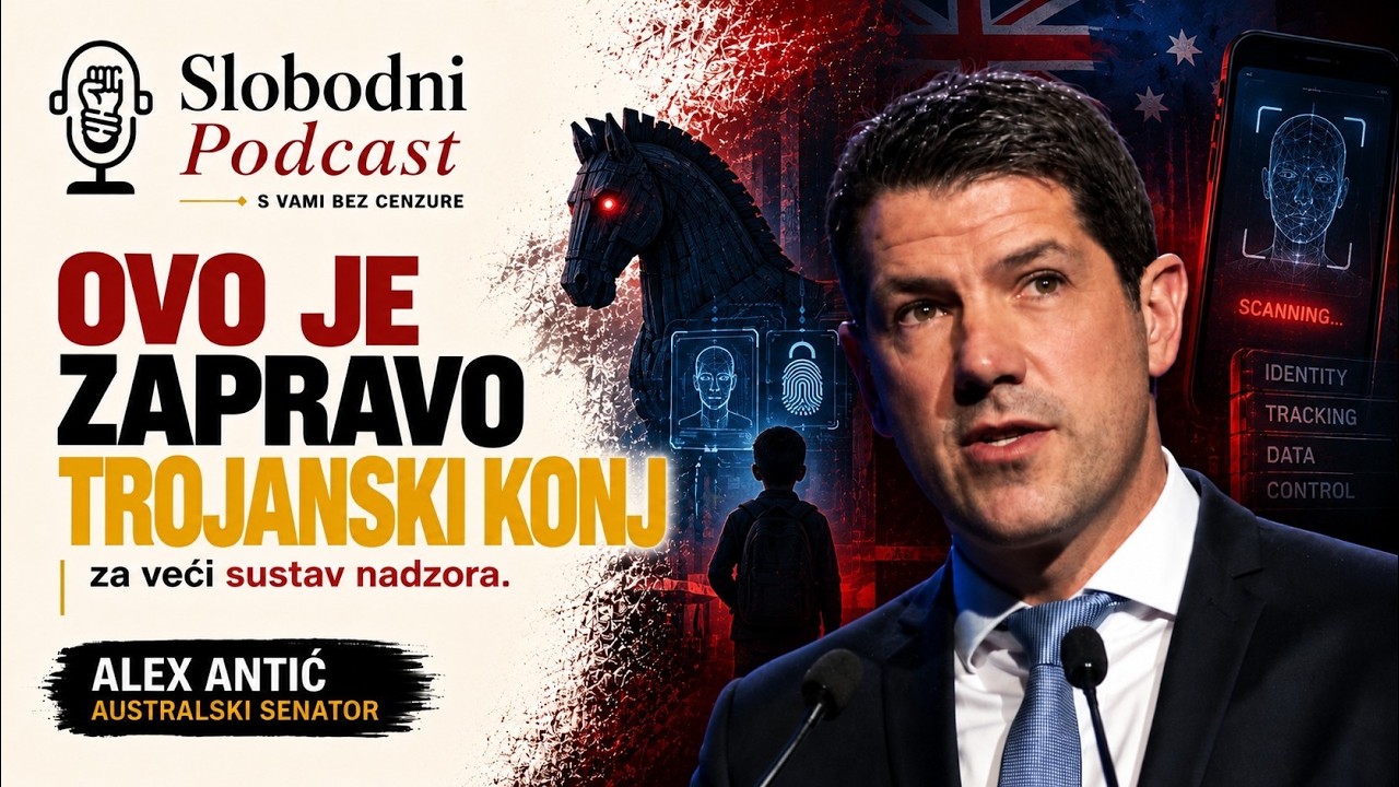 Zaštita djece ili digitalni identitet | Alex Antić, SLOBODNI podcast #158