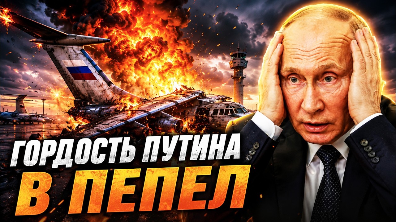 💥 СРОЧНО! АВИАКАТАСТРОФА В РОССИИ! Самолеты Путина В ХЛАМ прямо на аэродром?