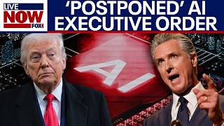 Trump postpones AI executive order as Newsom issues safeguards