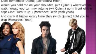 Stereo Hearts Glee Lyrics