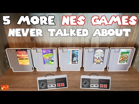 Five MORE NES Games People Almost NEVER Talk About! Hidden Gems Ep. 2 | RetroWolf88