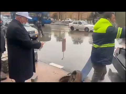 محافظ القاهرة يتابع رفع تراكمات مياه الامطار باحياء المنطقة الشرقية