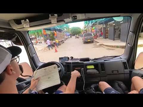 Entramos a San Pedro de Urabá y pasa esto... | Pov driving a truck through Colombia
