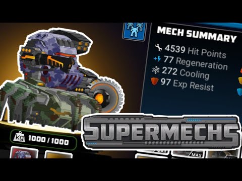 4.5K HP Turret Mech - Super Mechs