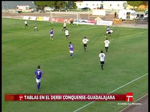 Resumen Partido Liga U.B. Conquense - C.D. Guadalajara   1-1 (CMT)