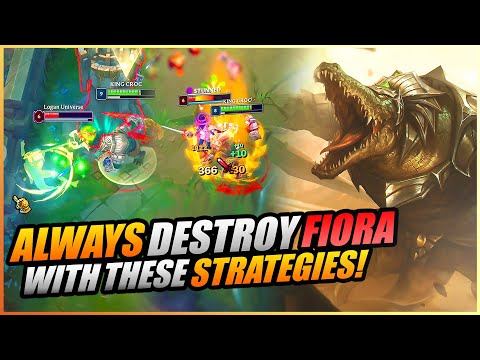Always DESTROY Fiora Using These Strategies! | Renekton Vs Fiora | Commentary #29
